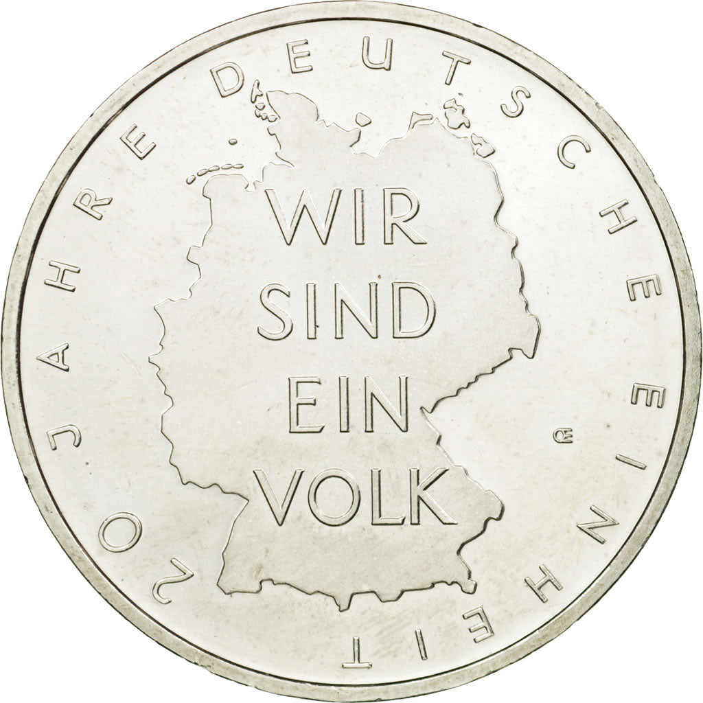 GERMANY - FEDERAL REPUBLIC, 10 Euro, 2010, MS(63), Silver, KM:290