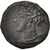 Coin, Carthage, Zeugitane, Tanit, Bronze Unit, Carthage, AU(55-58), Copper, SNG