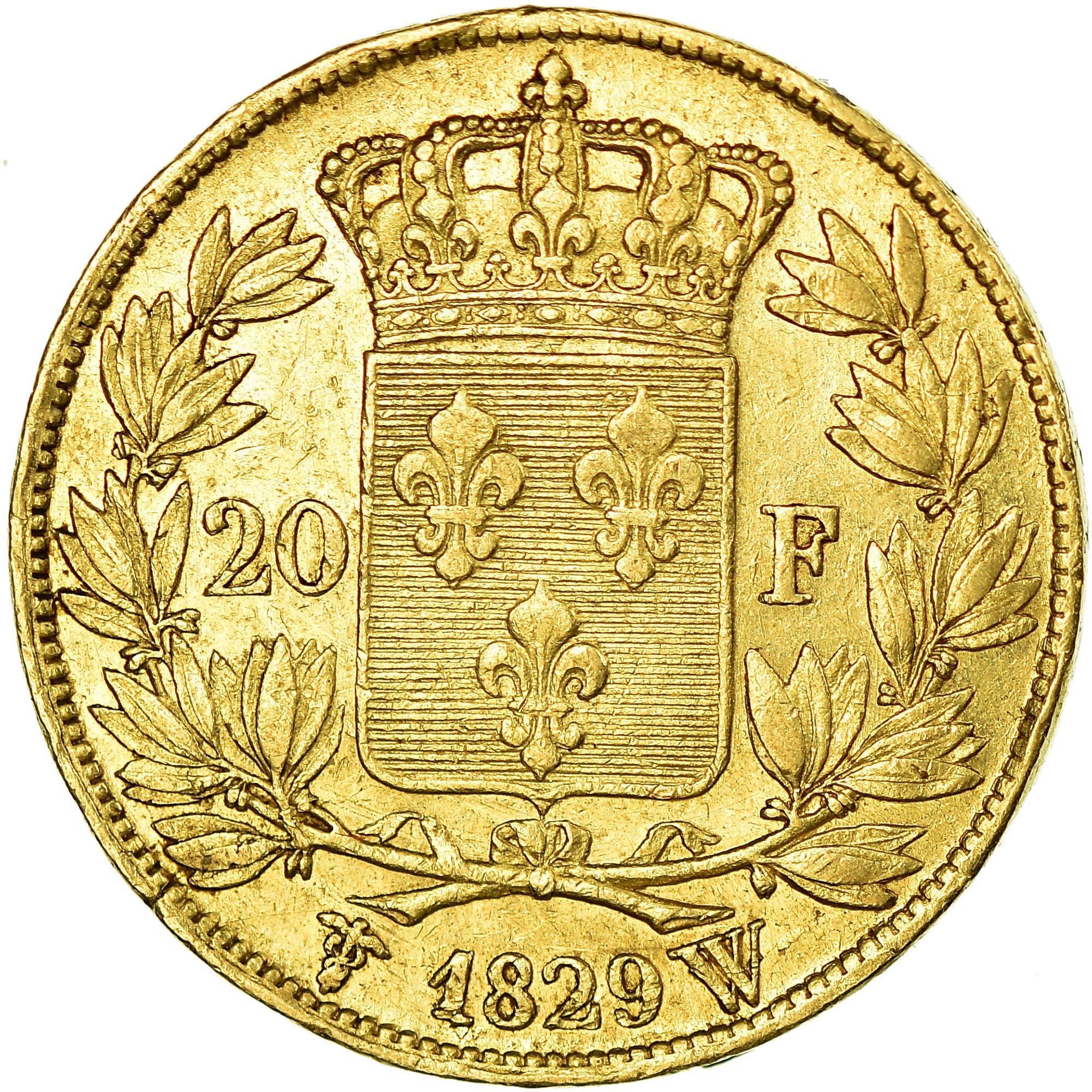 Munten, Frankrijk, Charles X, 20 Francs, 1829, Lille, ZF+, Goud, KM:726.4