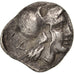 Monnaie, Mysie, Lampsakos, Athena, Diobole, Lampsaque, TTB, Argent