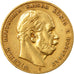 Moneda, Estados alemanes, PRUSSIA, Wilhelm I,10 Mark,1873,Cleves,MBC+,Oro,KM 502