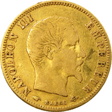 Coin, France, Napoleon III, 5 Francs, 1859, Paris, VF(30-35), Gold, KM 787.1