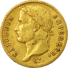 Munten, Frankrijk, Napoléon I, 20 Francs, 1813, Paris, FR+, Goud, KM:695.1