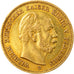 Münze, Deutsch Staaten, PRUSSIA, Wilhelm I, 5 Mark, 1877, Breslau,SS,Gold,KM 507