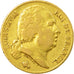 Moneda, Francia, Louis XVIII, 20 Francs, 1819, Paris, BC+, Oro, KM 712.1
