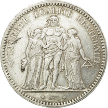 Coin, France, Hercule, 5 Francs, 1873, Paris, AU(50-53), Silver, KM:820.1