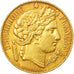 Coin, France, Cérès, 20 Francs, 1850, Paris, AU(50-53), Gold, KM:762