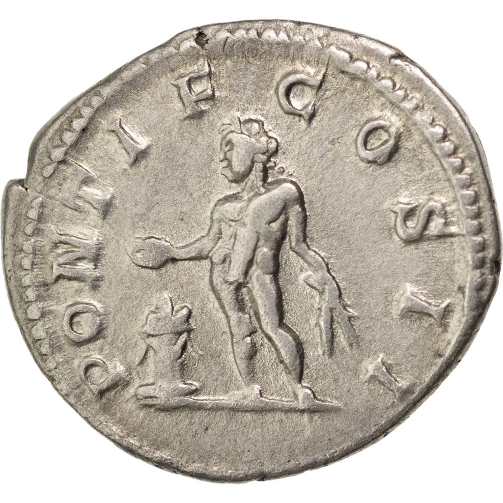 Coin, Geta, Denarius, Rome, AU(55-58), Silver, RIC:IV 59b