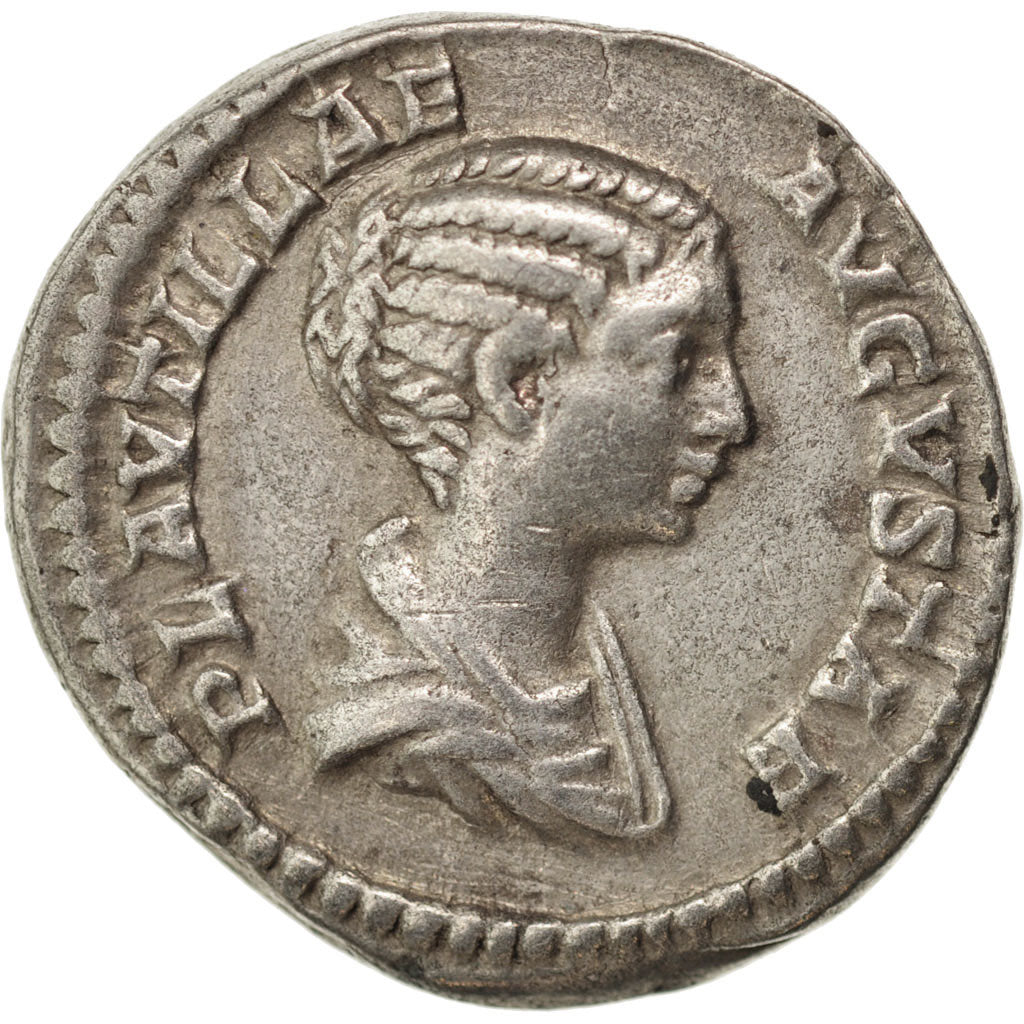 Münze, Plautilla, Denarius, Roma, SS+, Silber, RIC:IV 362