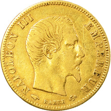 Munten, Frankrijk, Napoleon III, 5 Francs, 1856, Paris, FR+, Goud, KM 787.1