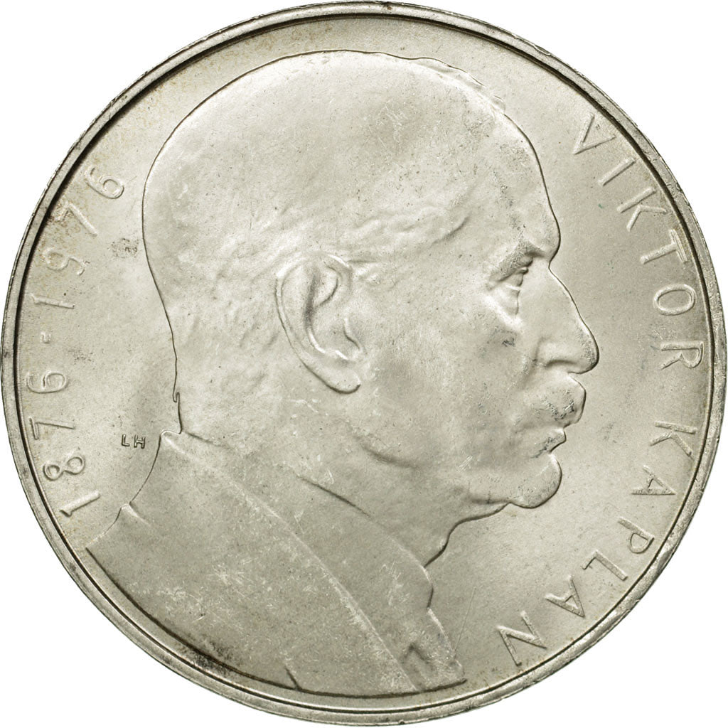 Coin, Czechoslovakia, 100 Korun, 1976, MS(60-62), Silver, KM:85