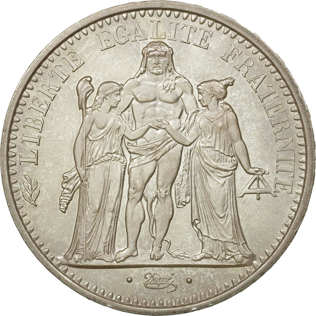 Coin, France, Hercule, 10 Francs, 1971, Paris, MS(60-62), Silver, KM:932