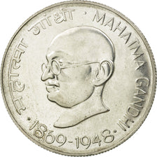 Coin, INDIA-REPUBLIC, 10 Rupees, 1969, MS(60-62), Silver, KM:185