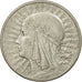 Coin, Poland, 10 Zlotych, 1932, Warsaw, AU(55-58), Silver, KM:22