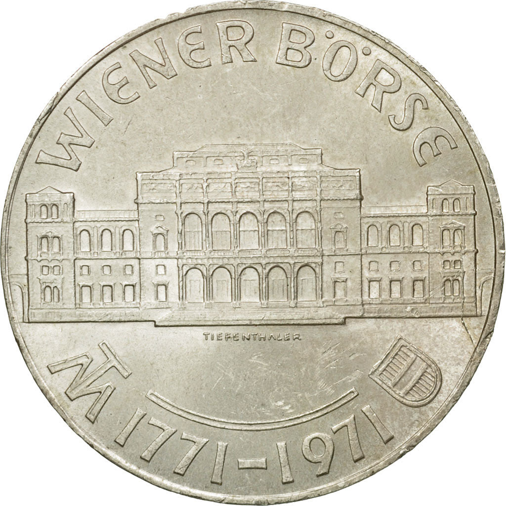 Coin, Austria, 25 Schilling, 1971, AU(55-58), Silver, KM:2910