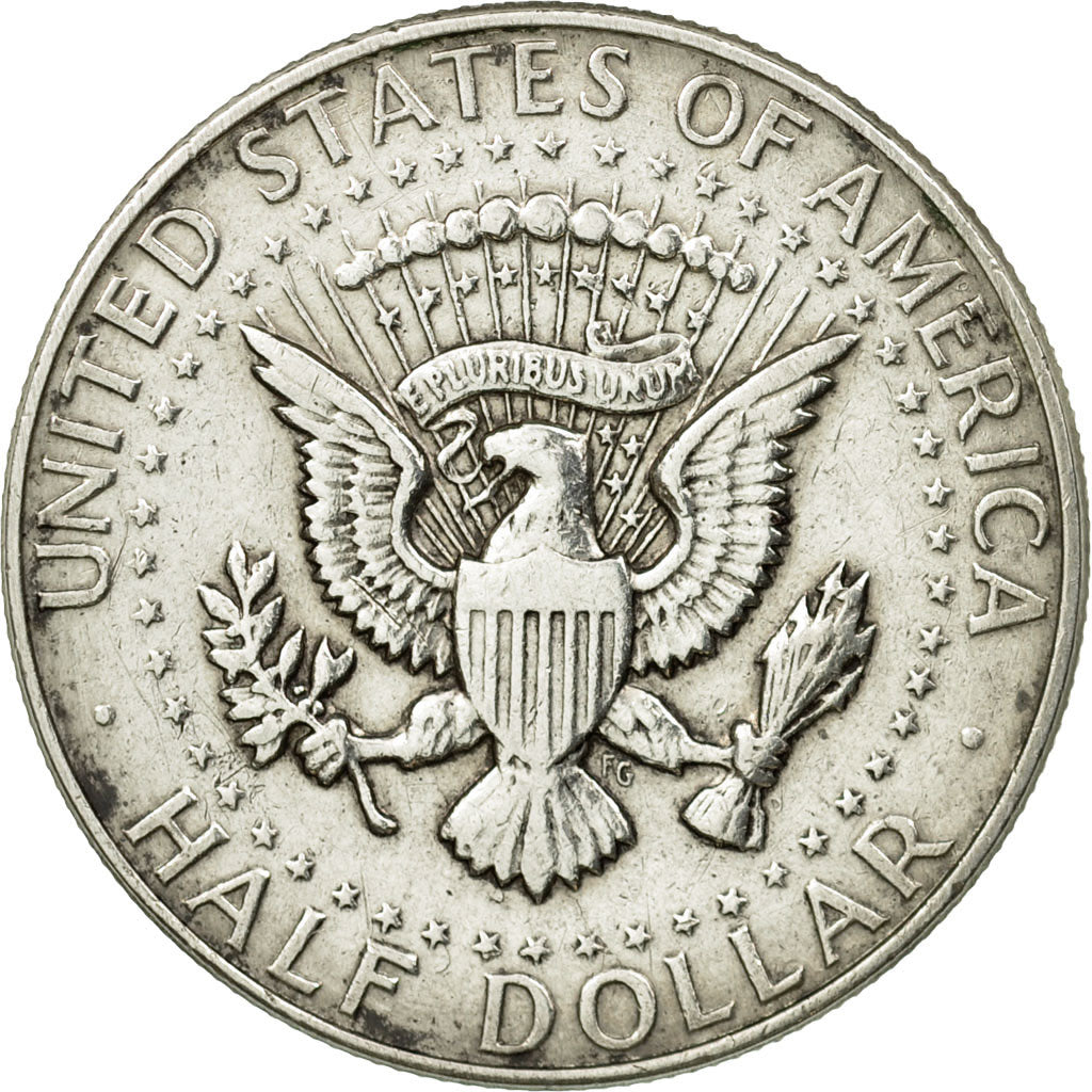 Coin, United States, Kennedy Half Dollar, 1964, Philadelphia, AU(50-53), KM 202