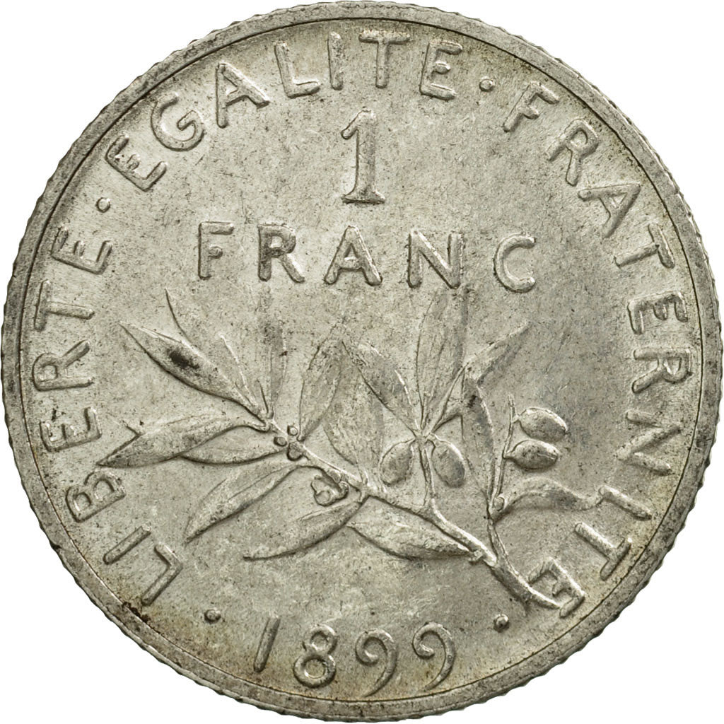 Monnaie, France, Semeuse, Franc, 1899, Paris, SUP, Argent, Gadoury:467, KM:844.1