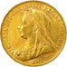 Coin, Australia, Victoria, Sovereign, 1901, Melbourne, AU(55-58), Gold, KM:13