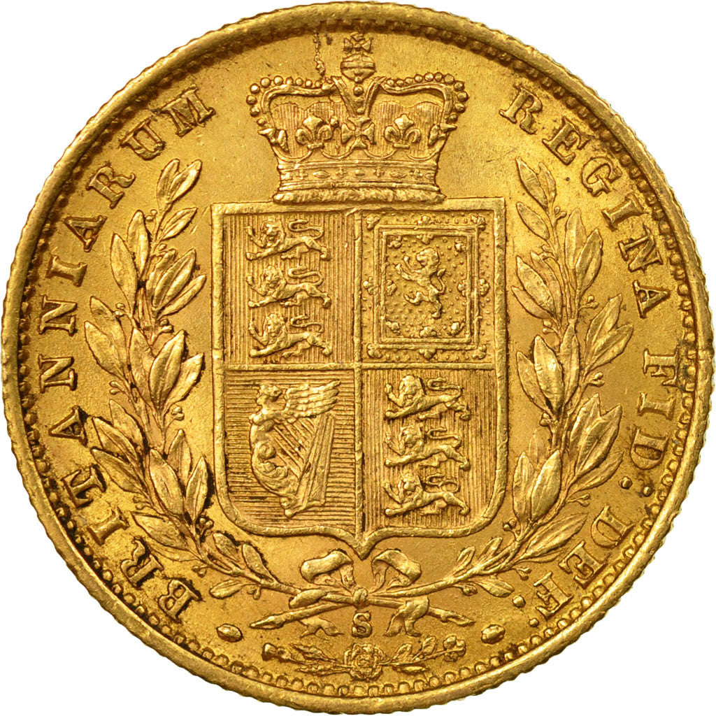 Coin, Australia, Elizabeth II, Sovereign, 1877, Sydney, AU(55-58), Gold, KM:6