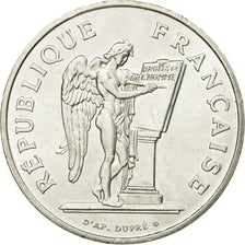Coin, France, Droits de l'Homme, 100 Francs, 1989, AU(55-58), Silver, KM:970