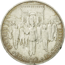 Coin, France, Libération de Paris, 100 Francs, 1994, AU(50-53), Silver,KM 1045.1
