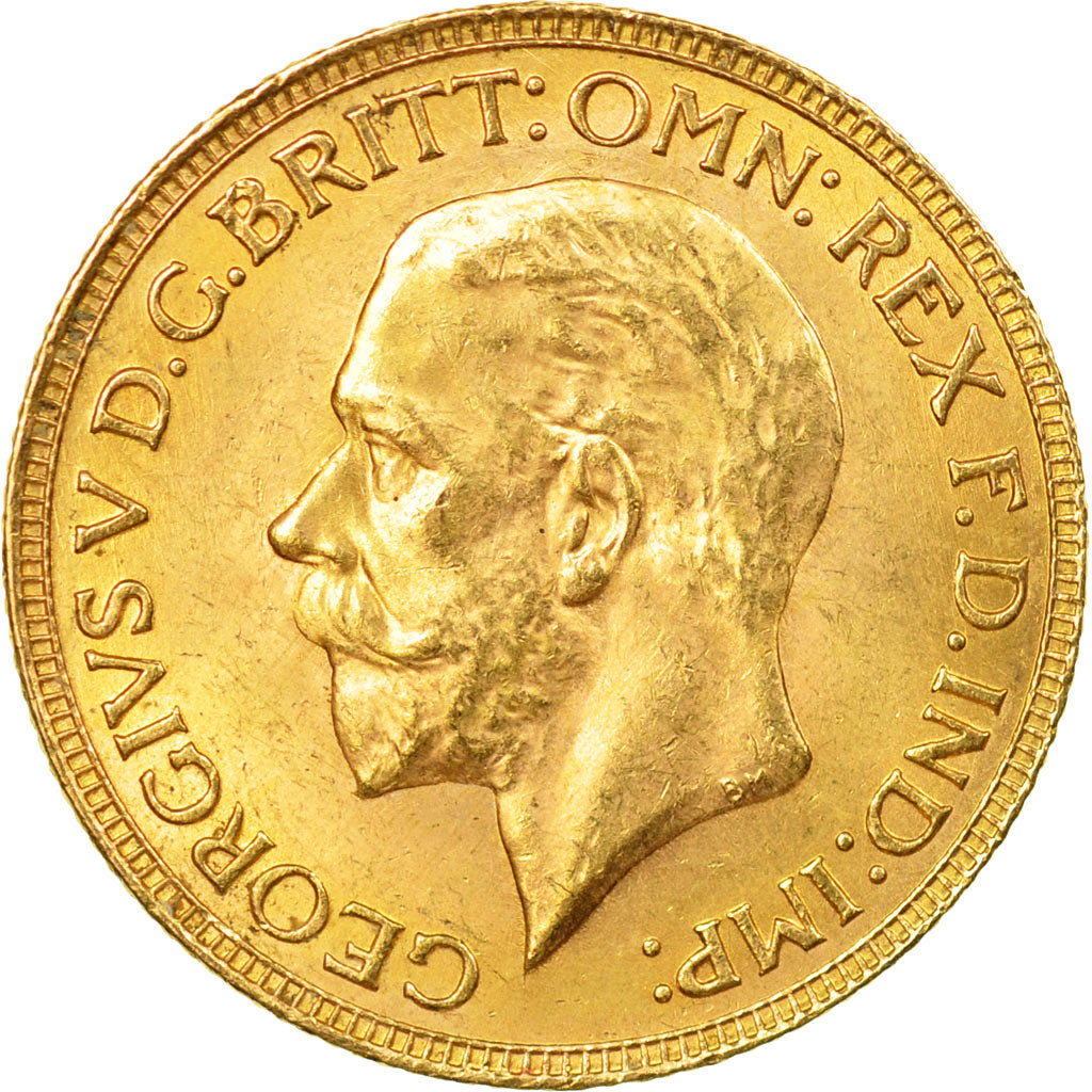 Monnaie, Afrique du Sud, George V, Sovereign, 1931, SUP, Or, KM:A22