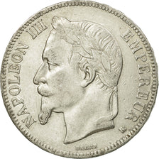 Coin, France, Napoléon III, 5 Francs, 1868, Strasbourg,EF(40-45),Silver,KM 799.2