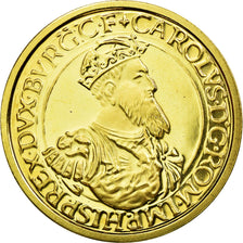 Coin, Belgium, 50 Ecu, 1987, MS(65-70), Gold, KM:167