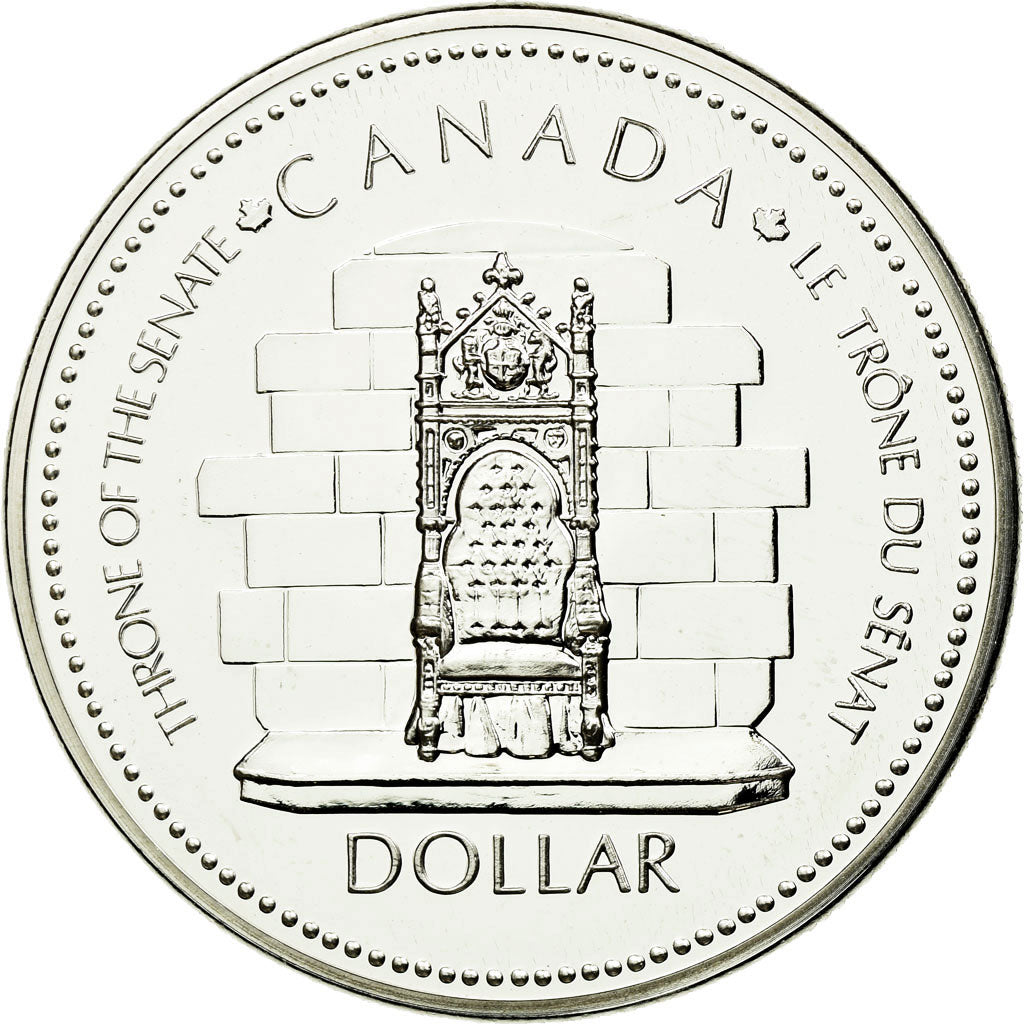 Coin, Canada, Elizabeth II, Dollar, 1977, Ottawa, MS(65-70), KM 118