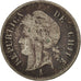 CHILE, Centavo, 1871, Santiago, KM #146, VF(20-25), Copper-Nickel, 4.73