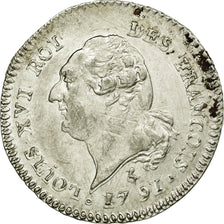 Monnaie, France, 15 sols françois, 1791, Paris, TTB+, Argent, KM 604.1, Gad 36