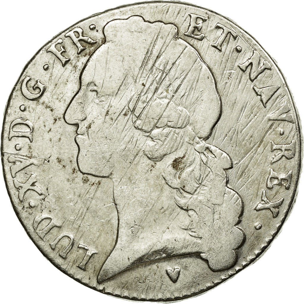 Coin, France, Louis XV, Écu au bandeau, 1769, Aix, VF(20-25), Silver, KM 512.26