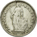 Coin, Switzerland, 1/2 Franc, 1939, Bern, EF(40-45), Silver, KM:23