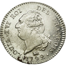 Monnaie, France, 30 sols françois, 1792, Paris, TTB+, Argent, KM 606.1, Gad 39