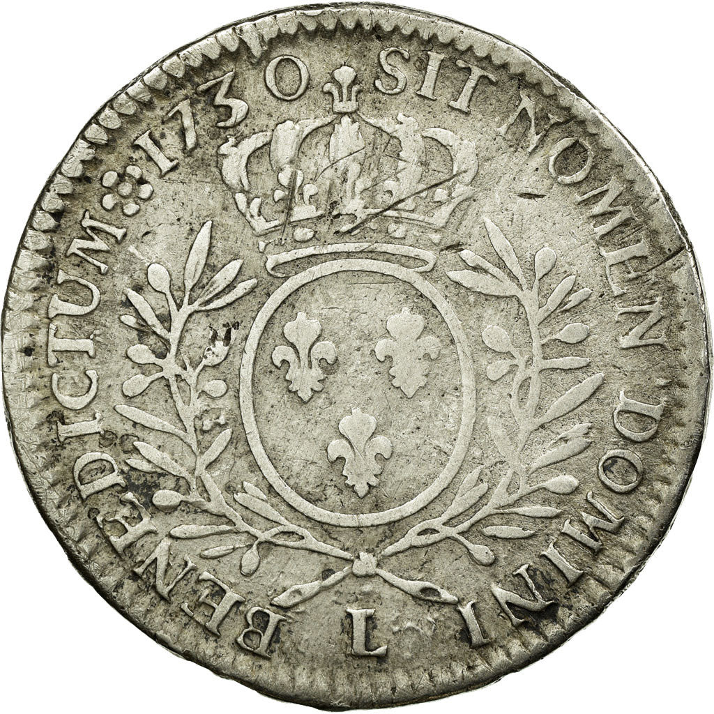 Moneta, Francja, Louis XV, 1/2 Écu aux branches d'olivier, 1/2 ECU, 44 Sols