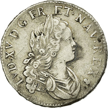 Coin, France, Louis XV, 1/2 Écu de France-Navarre,1719,Reims,VF(20-25),KM 434.8