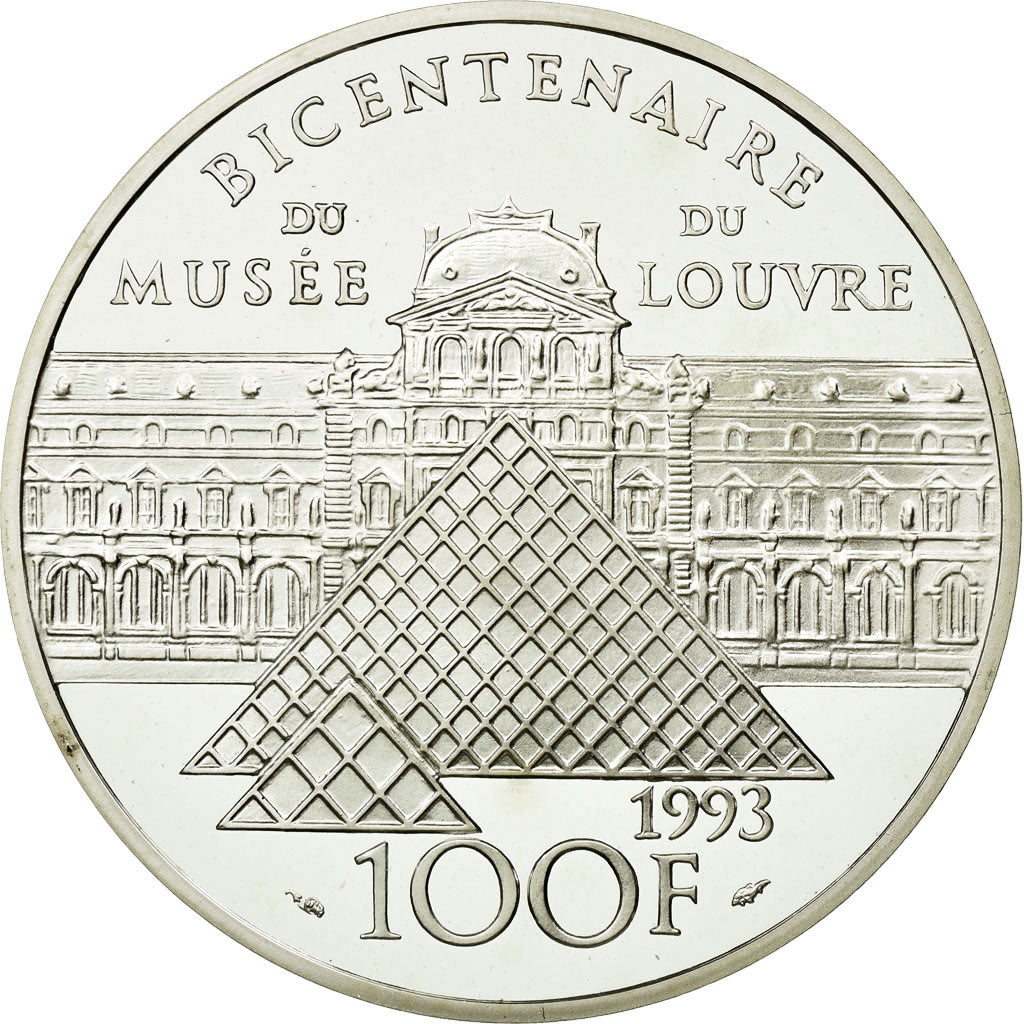 Coin, France, 100 Francs, 1993, MS(65-70), Silver, KM:1021, Gadoury:C55