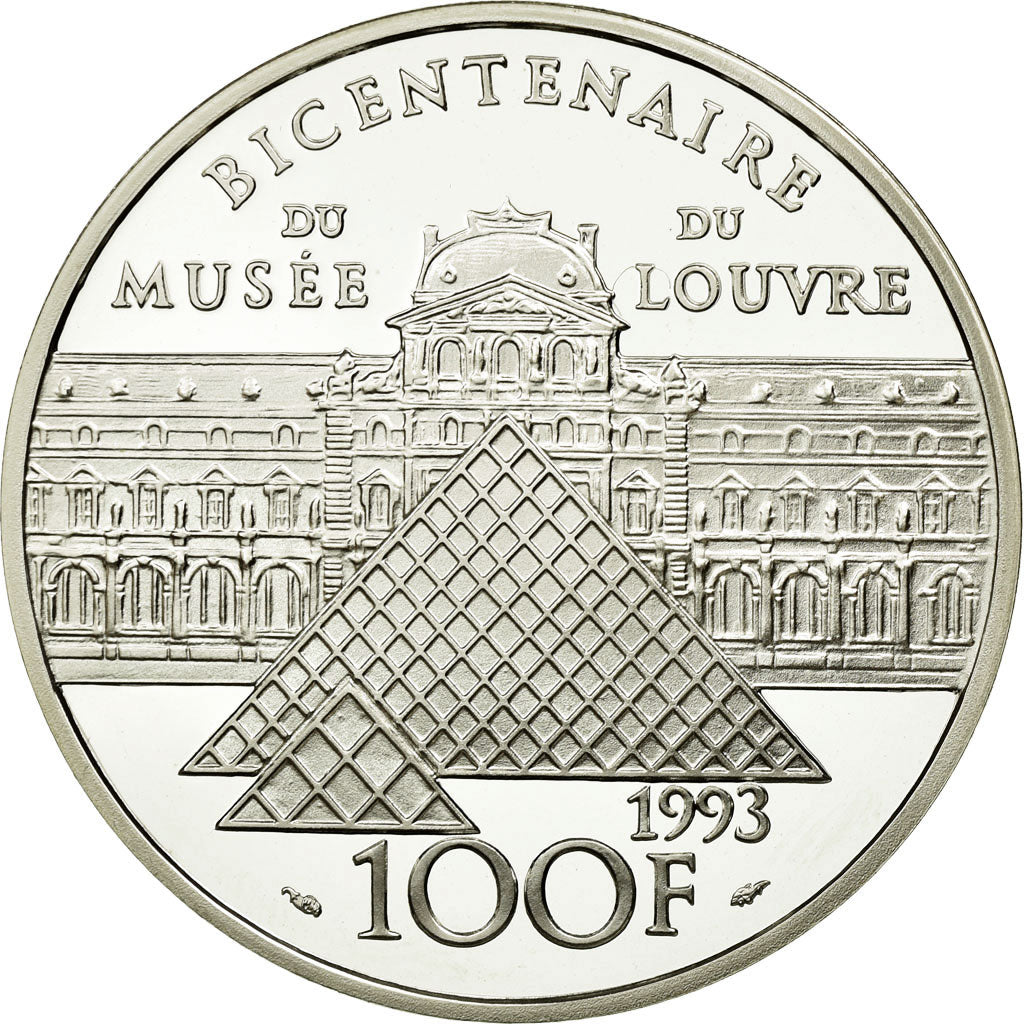 Monnaie, France,Liberté guidant le peuple,100 Francs,1993,FDC,KM 1018.2,Gad C 47