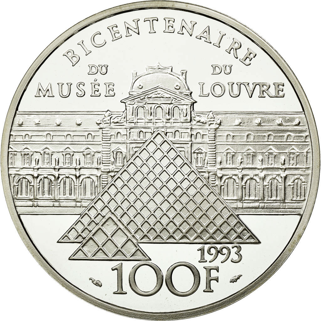 Coin, France, 100 Francs, 1993, MS(65-70), Silver, KM:1019, Gadoury:C49