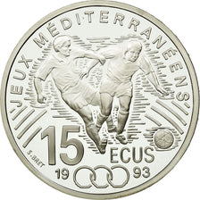 Munten, Frankrijk, 100 Francs-15 Ecus, 1993, FDC, Zilver, KM:1030, Gadoury:C35