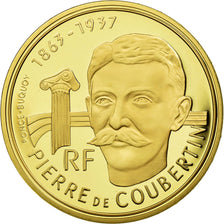 Moeda, França, 500 Francs, 1991, Paris, MS(65-70), Dourado, KM:1000