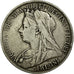 Coin, Great Britain, Victoria, Crown, 1900, EF(40-45), Silver, KM:783