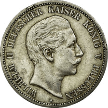 Coin, German States, PRUSSIA, Wilhelm II, 5 Mark, 1903, Berlin, EF(40-45)