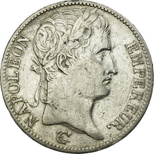 Moeda, França, Napoléon I, 5 Francs, 1811, Bayonne, EF(40-45), Prata,KM 694.9