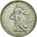 Coin, France, Semeuse, Franc, 1908, Paris, EF(40-45), Silver, KM:844.1