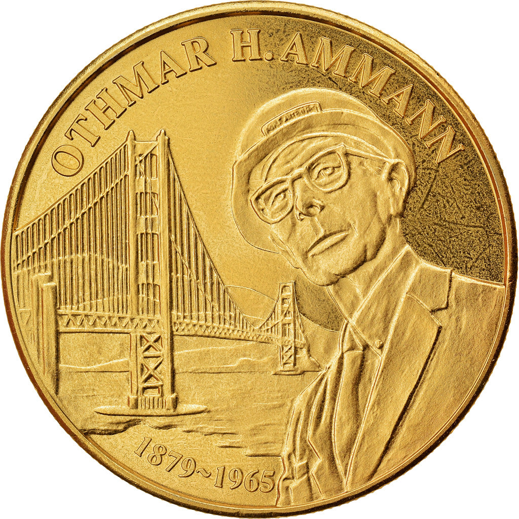 Switzerland, Medal, Othmar H.Ammann, Sciences & Technologies, MS(64)