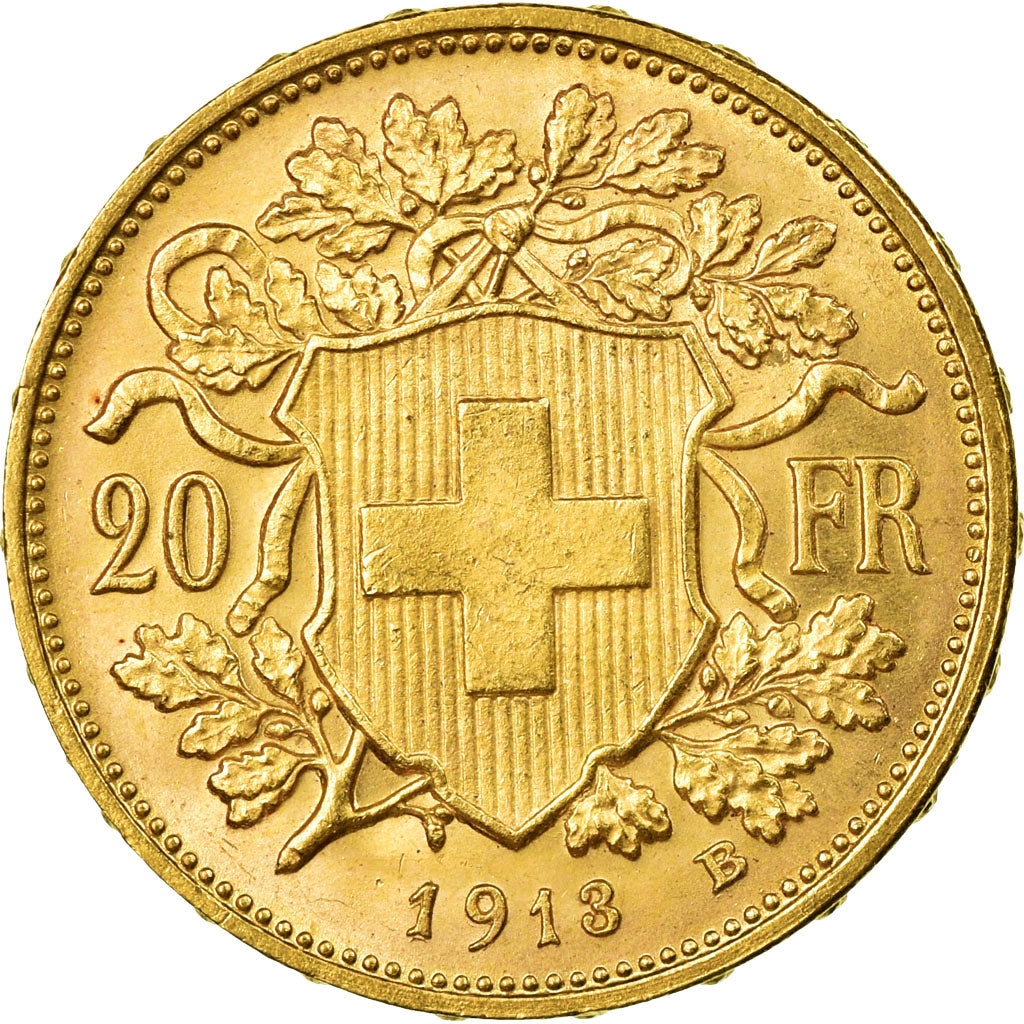 Monnaie, Suisse, 20 Francs, 1913, Bern, SUP, Or, KM:35.1