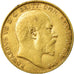Moneta, Gran Bretagna, Edward VII, Sovereign, 1905, BB, Oro, KM:805