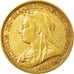 Monnaie, Australie, Victoria, Sovereign, 1894, Melbourne, TTB+, Or, KM:13