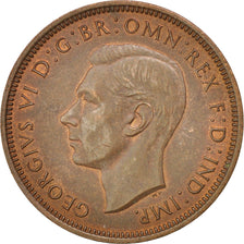 Moneta, Gran Bretagna, George VI, 1/2 Penny, 1938, SPL, Bronzo, KM:844